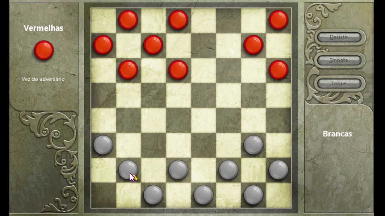 Jogo de Damas em Inglês ( Checkers) 