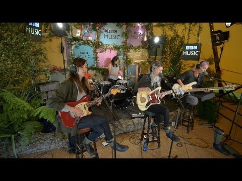 Warpaint cover Ashes To Ashes in the BBC Music Tepee at Glastonbury 2014