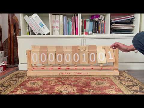 A Mechanical Binary Counter