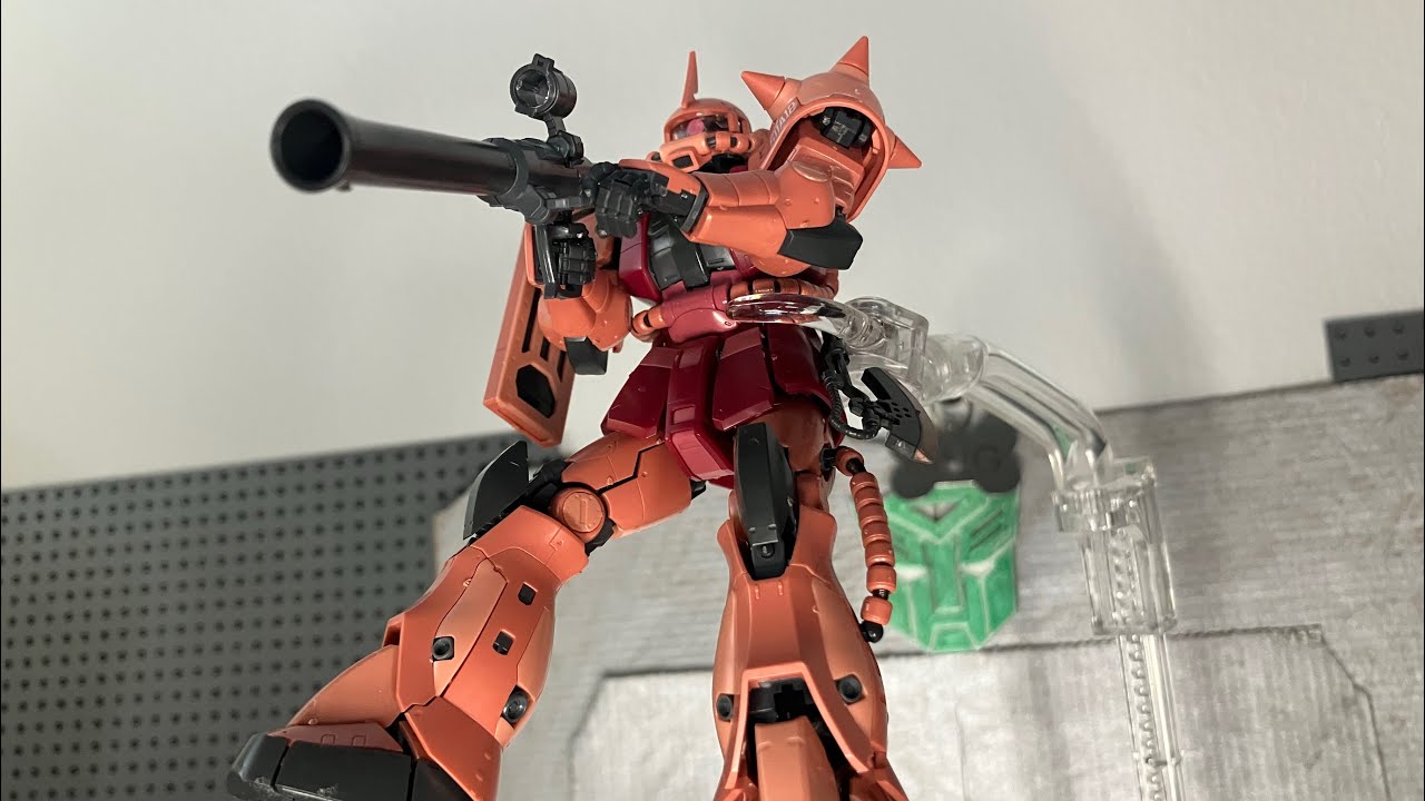 Real grade char zaku - YouTube
