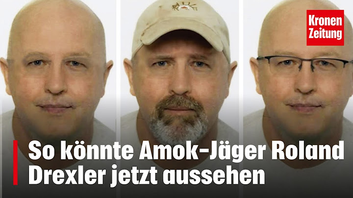So könnte Amok-Jäger Roland Drexler jetzt aussehen | krone.tv NEWS