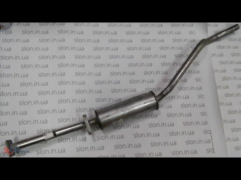 Глушитель передний резонатор NEXIA 1,5 ALL GM Корея (96184413) - YouTube