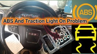 GMC Sierra 2020 | ABS and Traction Light Problem | C0870 C056E | C0558 | 2018.19 2021