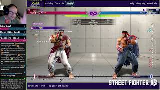 STREET FIGHTER 6! (Again!) | Ryu Combo Trials & Late Night Fights