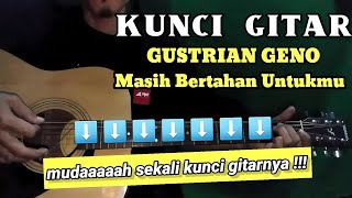 Kunci Gitar Masih Bertahan Untukmu - Gustrian Geno | mudah sekali kunci gitarnya