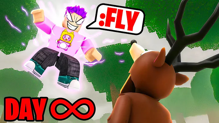 We Used ADMIN for INFINITE NIGHTS In 99 Nights in the Forest Roblox...!?