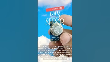 Gas sensor MQ02 arduino project #arduino #experiment
