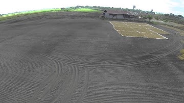 Aerial video test flight with independent 3 axis gimbal operator.