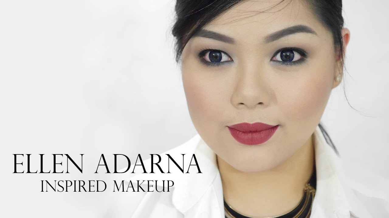 Ellen Adarna Inspired Makeup Tutorial Star Magic Ball 2015 YouTube