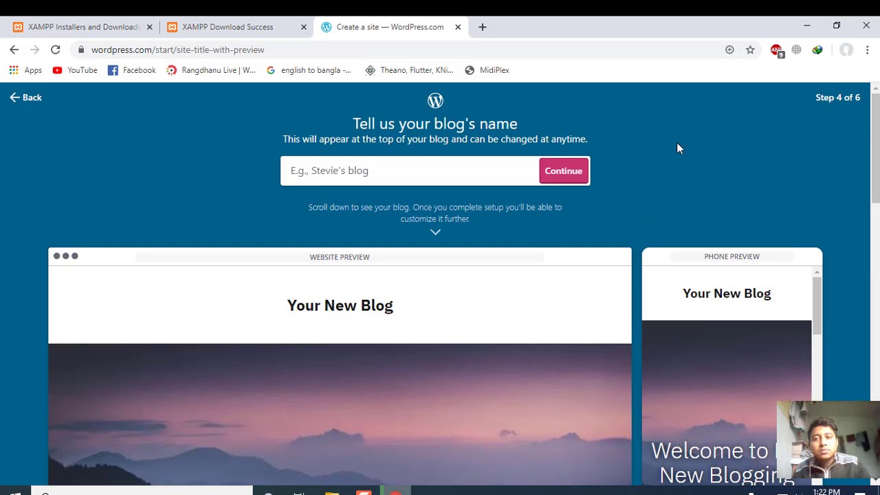 Wordpress part 1xampp,wordpress,theme installation - YouTube