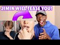Park jimin being a natural flirt for 10 minutes straight | REACTION
