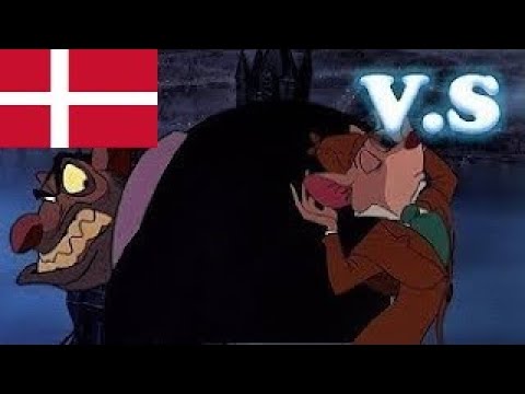 The Great Mouse Detective (1986) - Ratigan's Death [Danish]