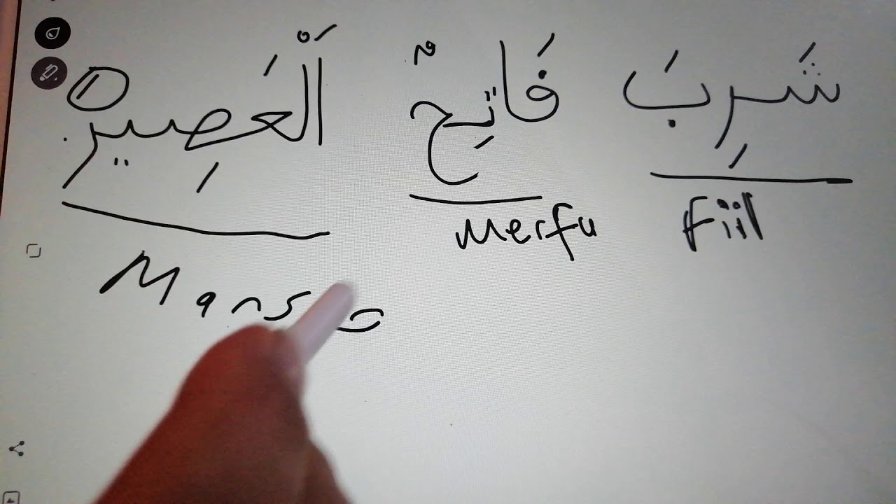 Pratik/merfu ve mansub kelime örnekleri