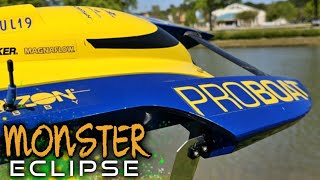 6s Laps Proboat Ul-19 Tenshock EVO 2240 2050kv, Xlx2 Hydra, Smc Racing, Oxidean 4519 - Fe Rc Boat