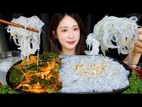 <strong>봄이니까</strong>💛반가운 실치회😆장고항 실치회 먹방 Smallest Raw Fish In The World しらす *シルチ | Mukbang ASMR