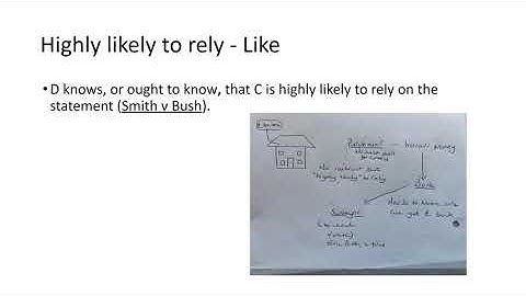 Negligent misstatement