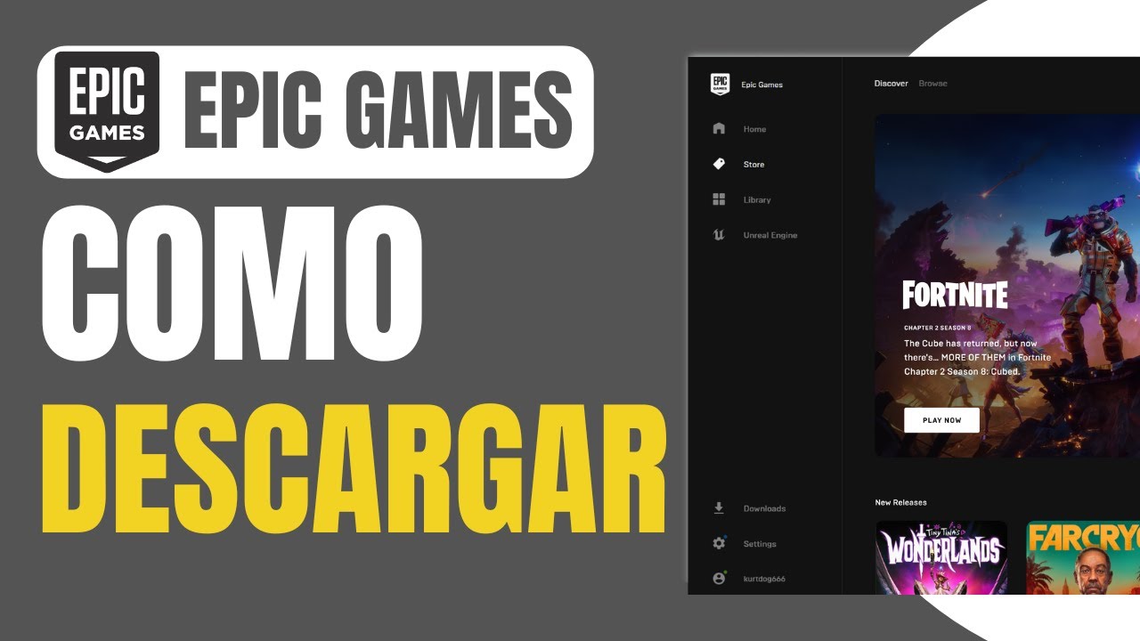 C mo descargar epic games en pc gu a completa youtube