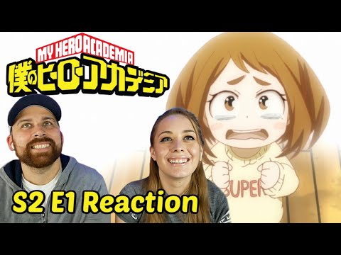 My Hero Academia [English Dub] S2 E1 "That's the Idea, Ochaco" REACTION! 2x1