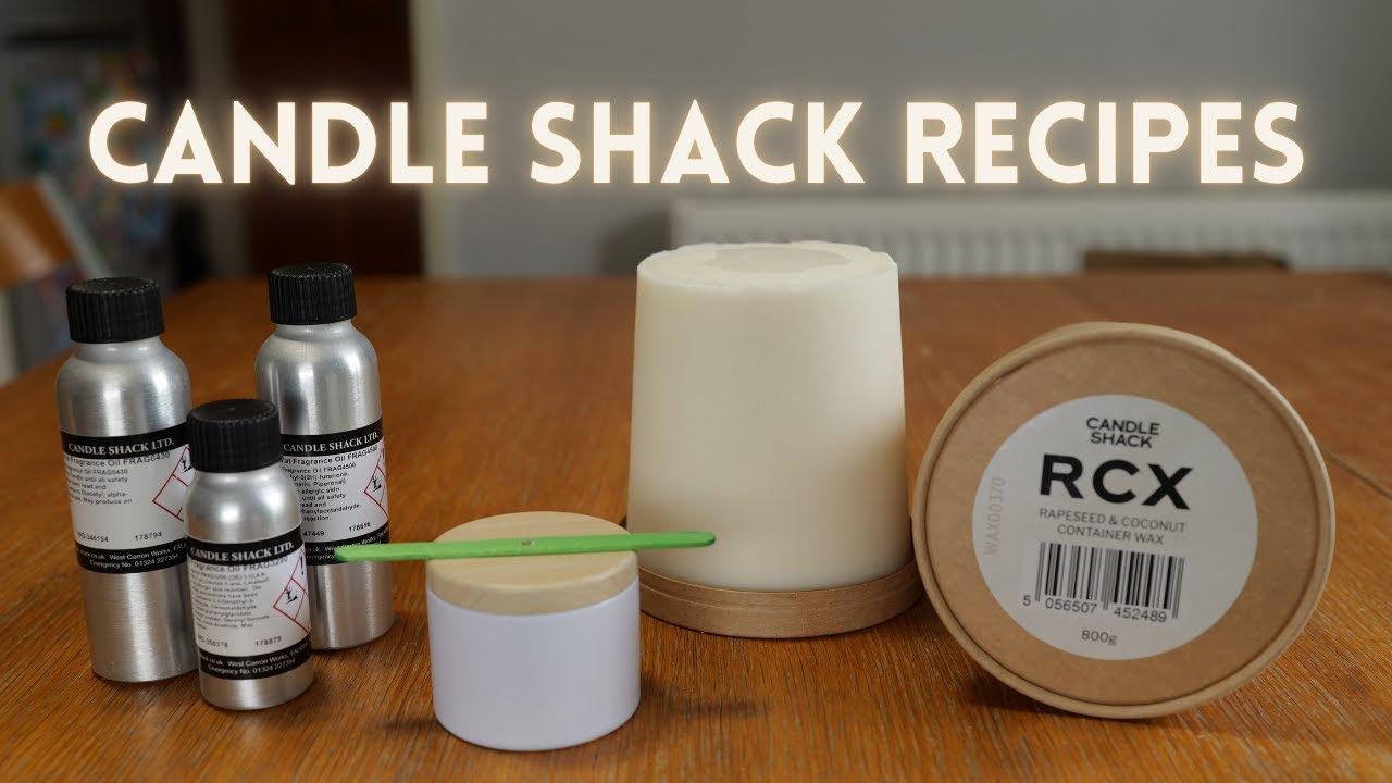 Trying Out Candle Shack Recipes with RCX Wax - Pain au Chocolat, Black Cherry and Coffee Mocha