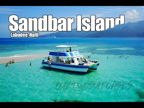 sandbar island - vacation video - labadee, haiti catamaran