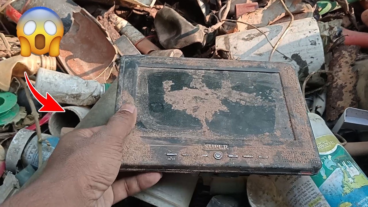 👉Mini LED TV Completely Destroyed… Until I Restored It! 😱✨