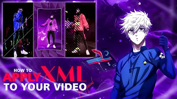 How to apply xml to your video | full tutorial | free fire editing video |