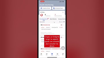 Comment vérifier la notification anormale de l’appareil en temps réel sur l’application HPC