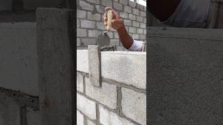 “Straight Line. Strong Wall. Perfect Finish 🔥” #construction #constructionchannel #subscribe #shorts