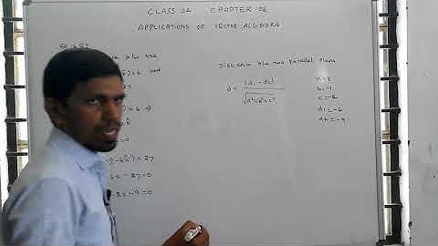 Class 12 maths | Unit – 6 | Applications of Vector Algebra | Example: 6.52