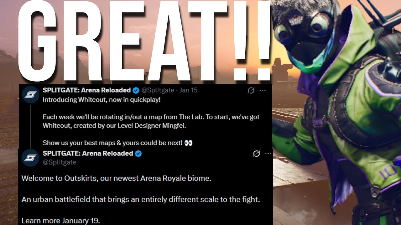 Splitgate Arena Reloaded Is About to F*cking COOK...