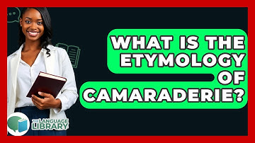 What Is The Etymology Of Camaraderie? - The Language Library