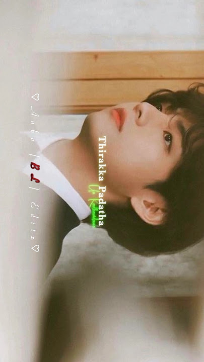 Dhenam oru kavithai unai patirye 🥀✨ BTS Tamil Edits What's app Status ♾️ || #taehyung #bts ||