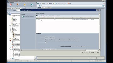 Cisco UCS Manager Backup Create and Execute
