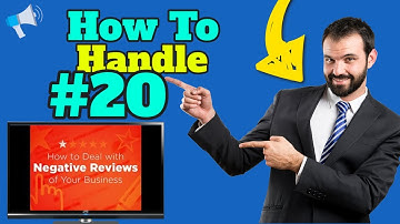 How To Handle Negative Online Reviews Of Your Business Popular Video