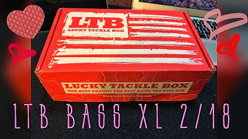 Lucky Tackle Box XL //February, 2018// UNBOXING