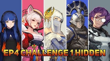 Crusaders Quest - EP4 Challenge 1 Hidden - Yeowoodong Aria Hector Aubrey Frantz