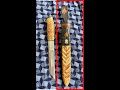 Knifemaking, Messerbau: Knife making: Sheath made of curly birch. Messerscheide aus Maserbirke.