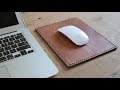 Making a Leather Mousepad