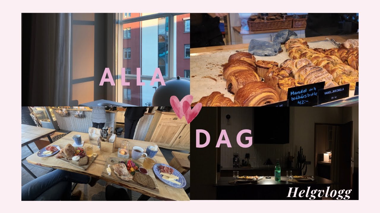Helg Vlogg- firar alla hjärtans dag & blir en ny människa 