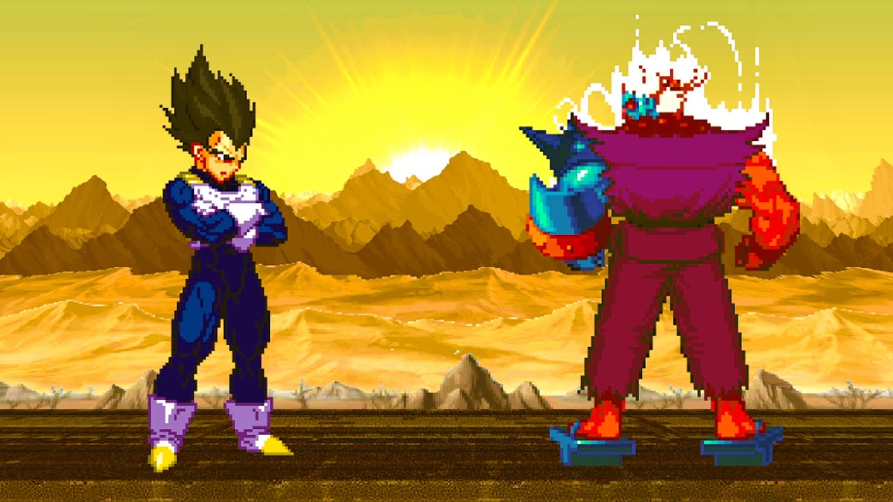 Vegeta Vs. Shin Cyber Akuma - Cybernetic Pride
