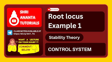 Root locus Example 1 #RootLocus, #RootLocusProblem, #ControlSystem, #Control