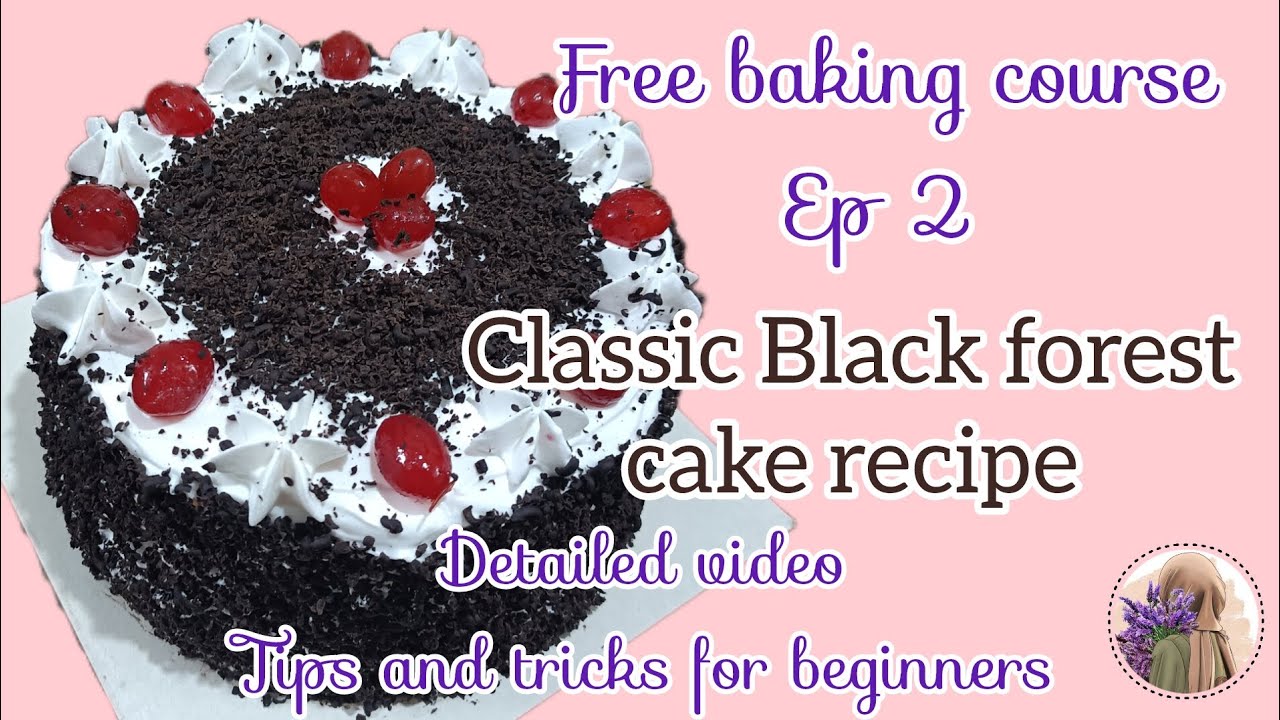 How to make black forest cake at home without OTG or oven / free baking course 💯 Free 