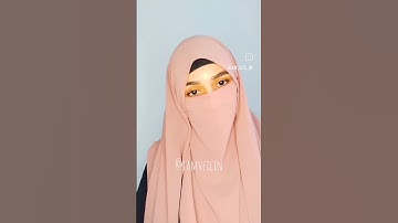 Niqab Tutorial 🤎 #easyhijabtutorial #shortvideo #niqabtutorial #muslim  #viralshorts #viral #shorts