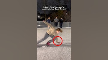 How To Safely Fall On Ice⚠️
