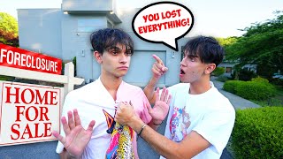 MY TWIN BROTHER LOST ALL OUR MONEY