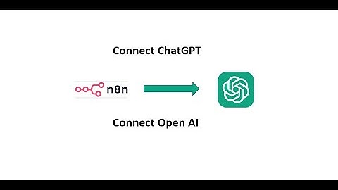 How To Connect ChatGPT  OpenAI To n8n AI Automation Workflow