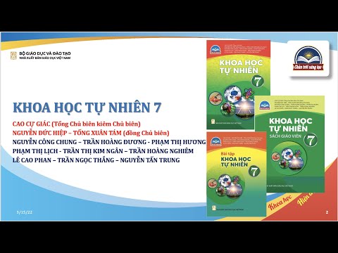 Video GIỚI THIỆU SGK KHOA HỌC TỰ NHIÊN 7 (CHÂN TRỜI SÁNG... - youtube