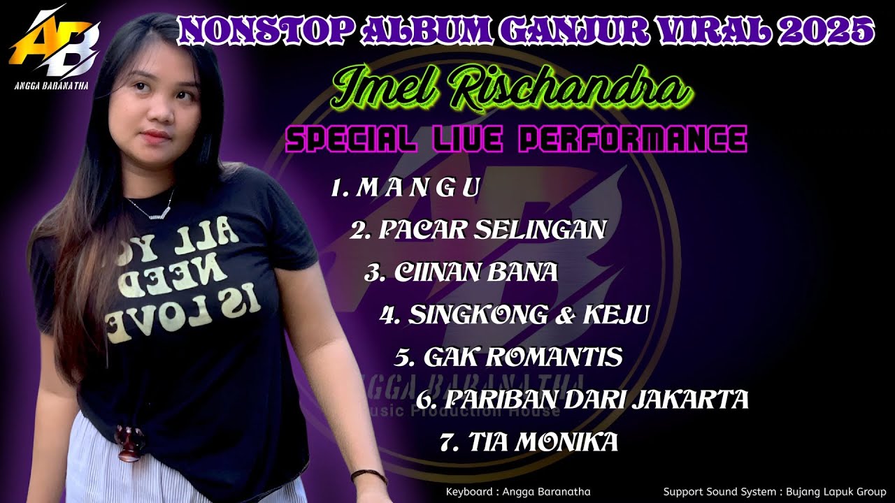 NONSTOP ALBUM GANJUR VIRAL 2025 || IMEL RISCHANDRA Vol.02 || Versi LIVE ORGEN TUNGGAL TERBARU ‼️