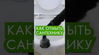 Как отмыть сантехнику пароочистителем #пароочиститель #уборка #clean #cleaning #порядок