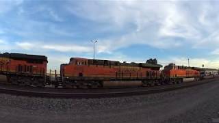 3 Gevo Leads BNSF empty Train